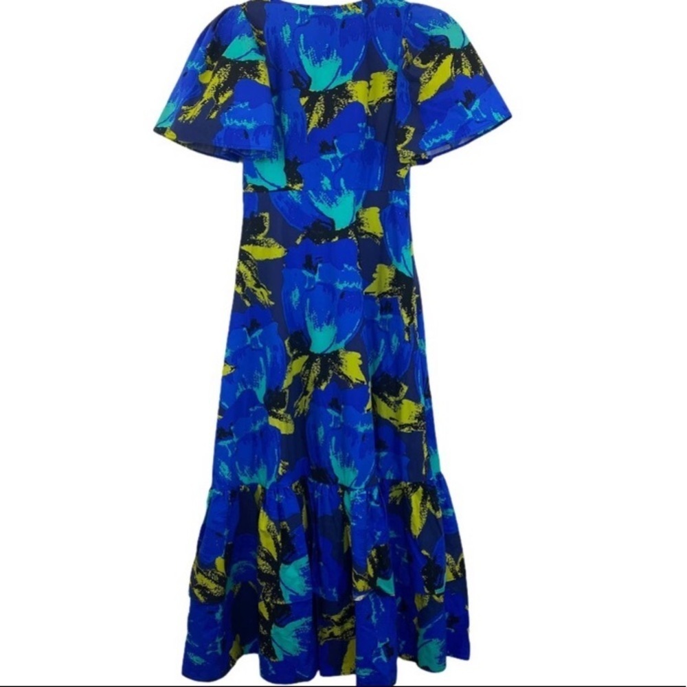 Christopher John Rogers Target Blue floral Dress - Picture 3 of 15